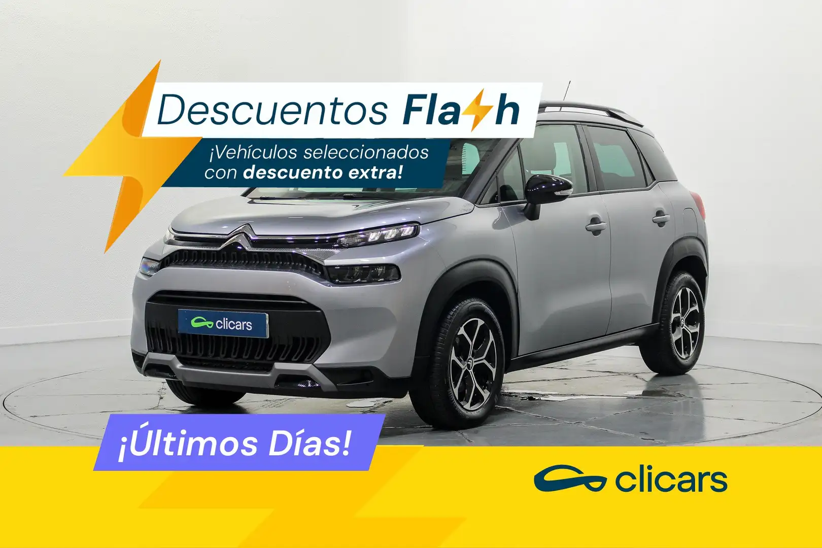 Citroen C3 Aircross Puretech S&S Plus 110 Argent - 1