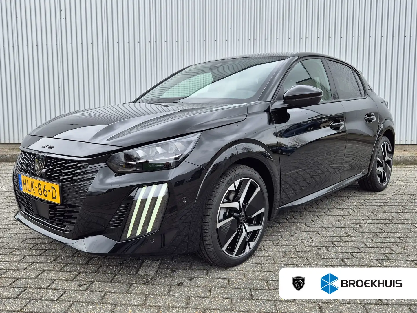 Peugeot 208 1.2 130PK Automaat | Hybrid 145 e-DCS6 GT | Leder Zwart - 1