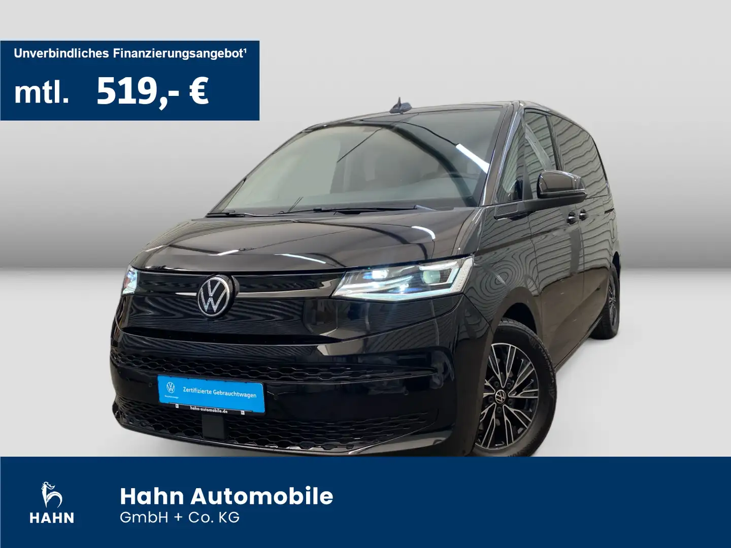 Volkswagen T7 Multivan Multivan 2.0 TDI DSG AHK Navi 6-Sitzer ACC LED Noir - 1