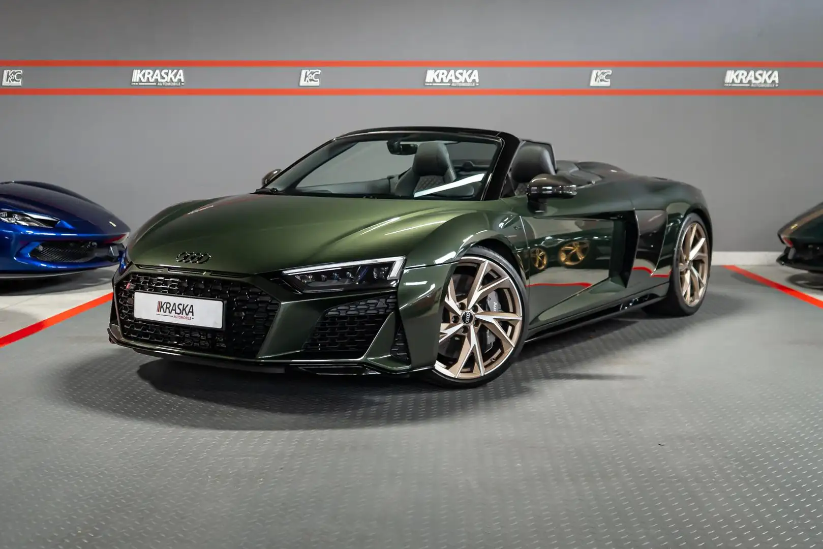 Audi R8 V10 Spyder quattro performance LASER CARBON Grün - 1