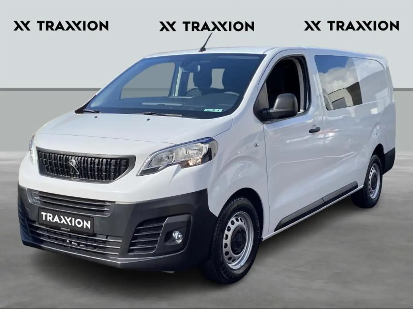 Peugeot Expert Long Dub Cabine 2.0 BlueHDi 14 Wit - 1