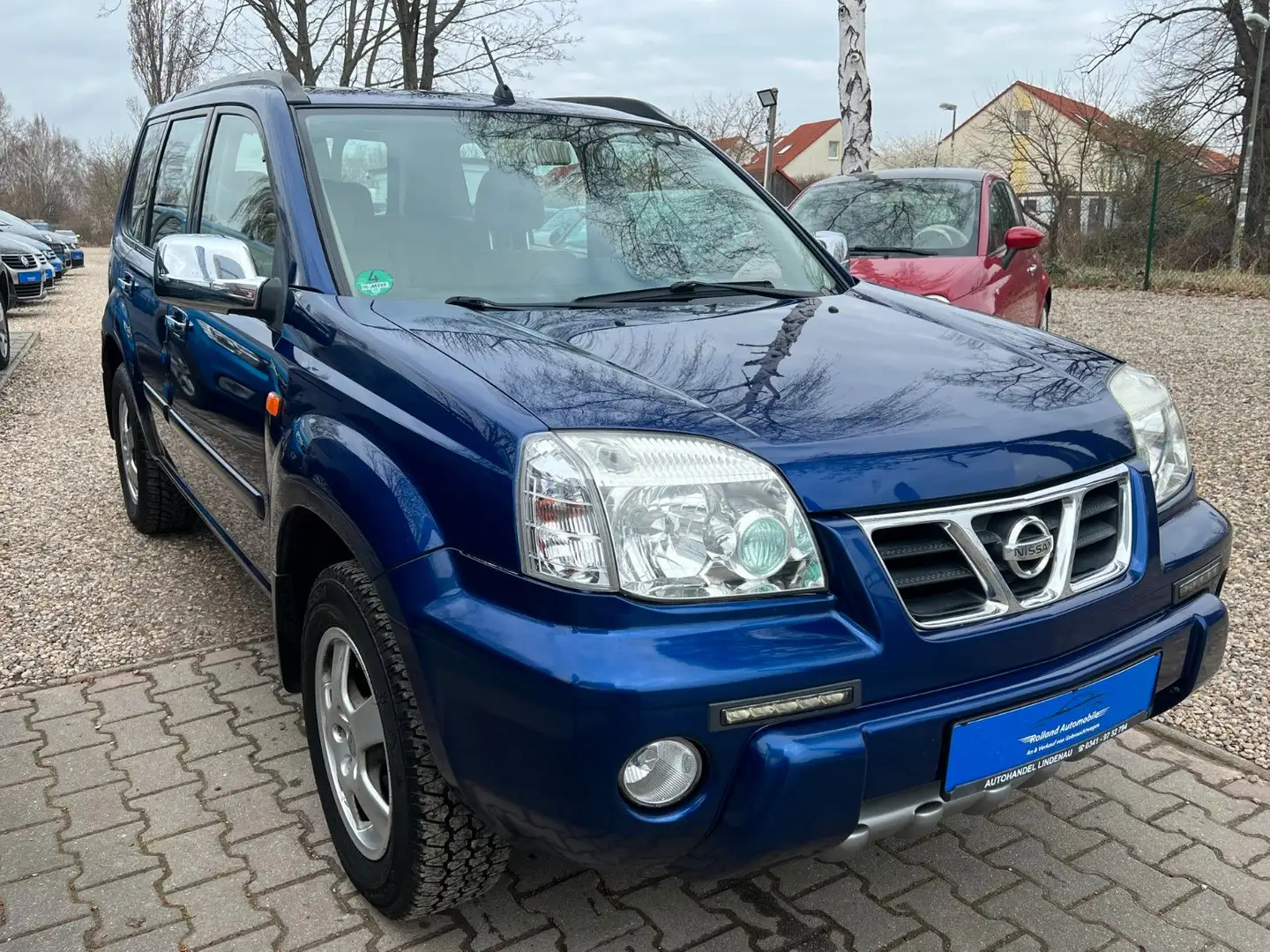 Nissan X-Trail *2.HD*Klima*SHZ*4x4*Leder*TÜV 01/25 Kék - 2