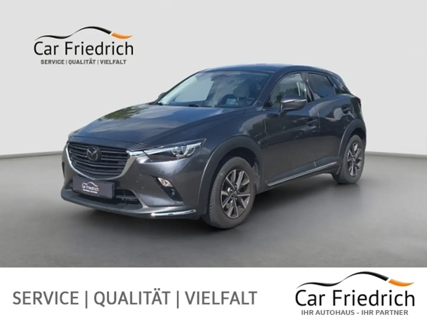 Mazda CX-3 1.8 Skyactiv-D 115 Sports-Line AHK Grijs - 1