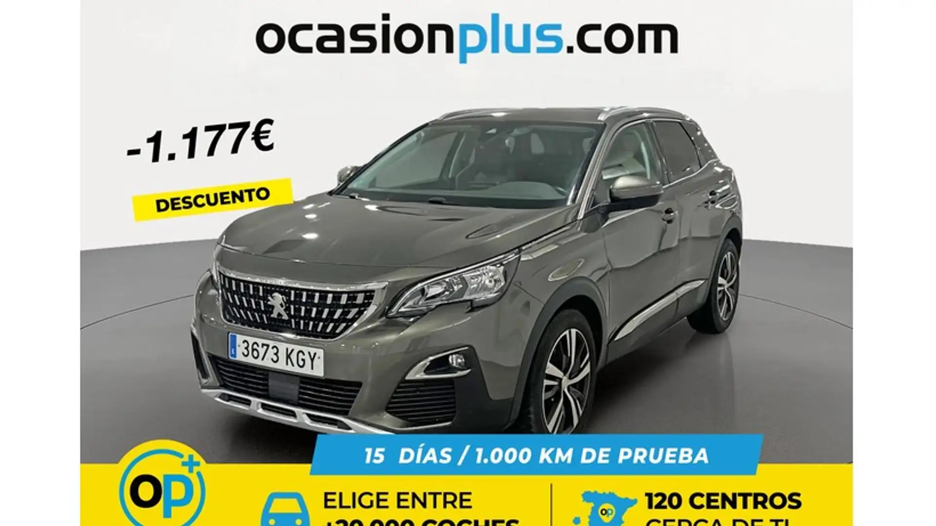 Peugeot 3008 1.2 S&S PureTech Allure 130 Grau - 1
