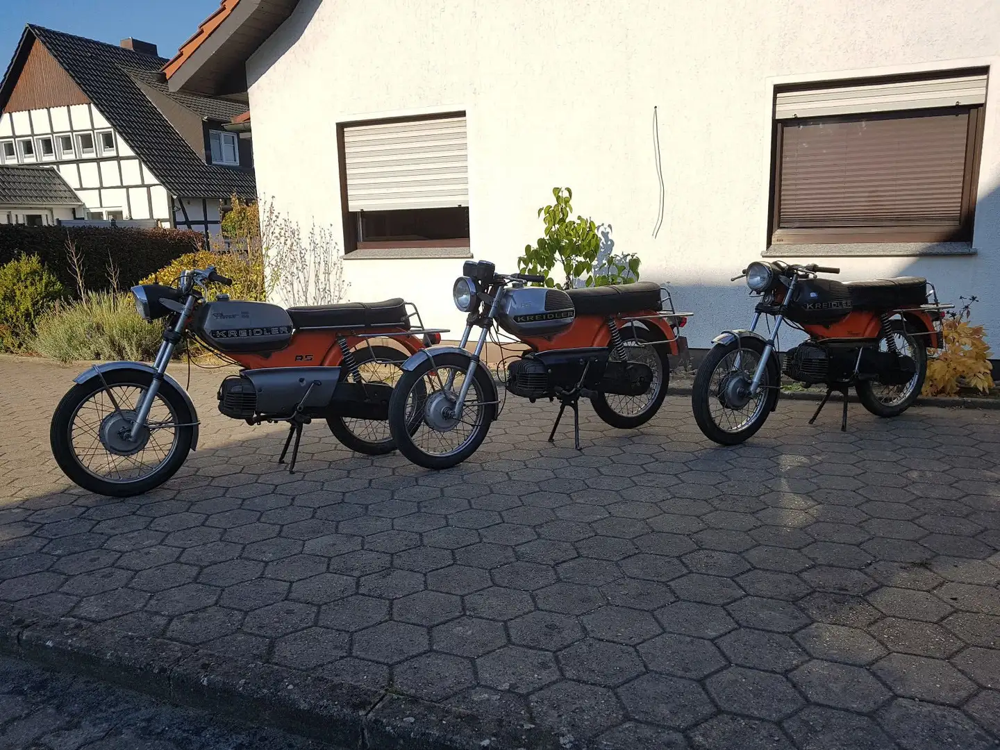 Kreidler R 50 - 3 x Kreidler RS 50 Oranje - 1