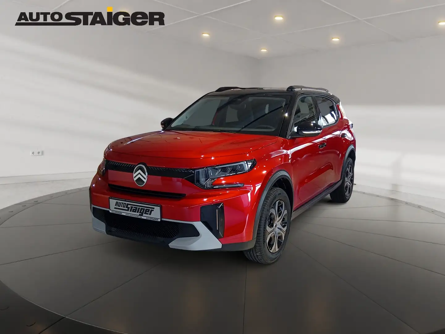 Citroen C3 Aircross PT 100 Turbo LED+Kam.+KlimaA+PDC+HUD Rot - 2