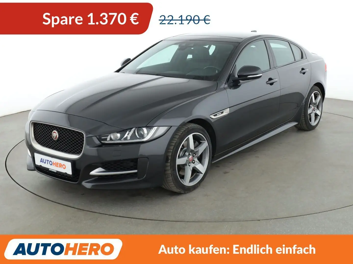 Jaguar XE 25t R-Sport Aut.*NAVI*CAM*PDC*SHZ*XENON*TEMPO* Schwarz - 1