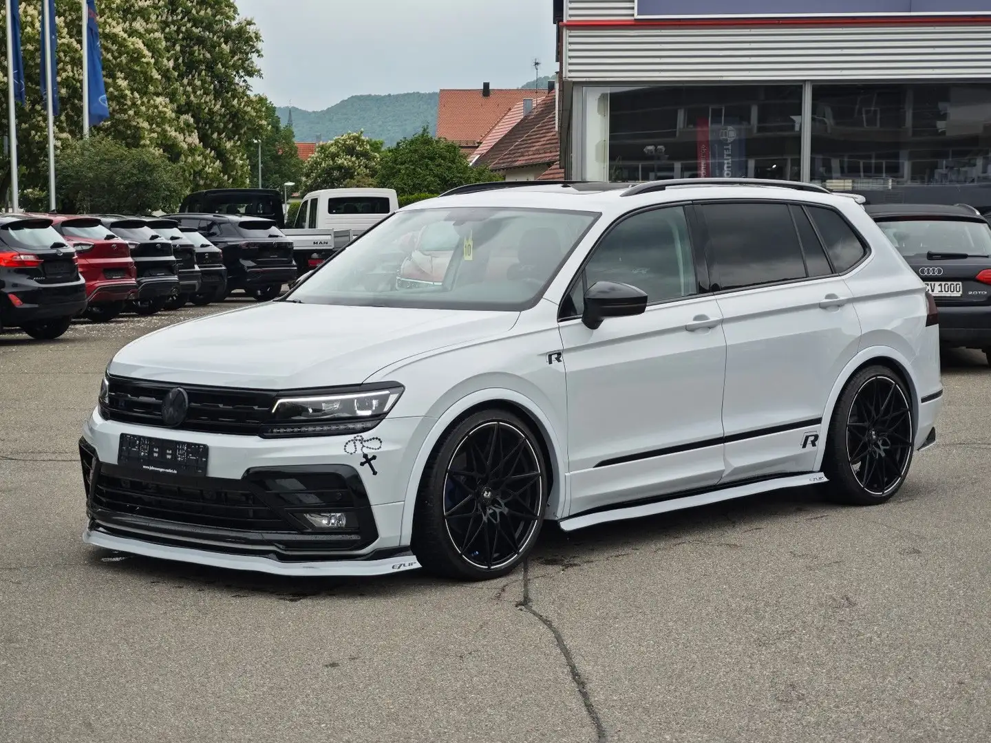 Volkswagen Tiguan Allspace Tiguan  R-LINE 2.0 TSI DSG 4m ( USA) # Tuning Bianco - 1