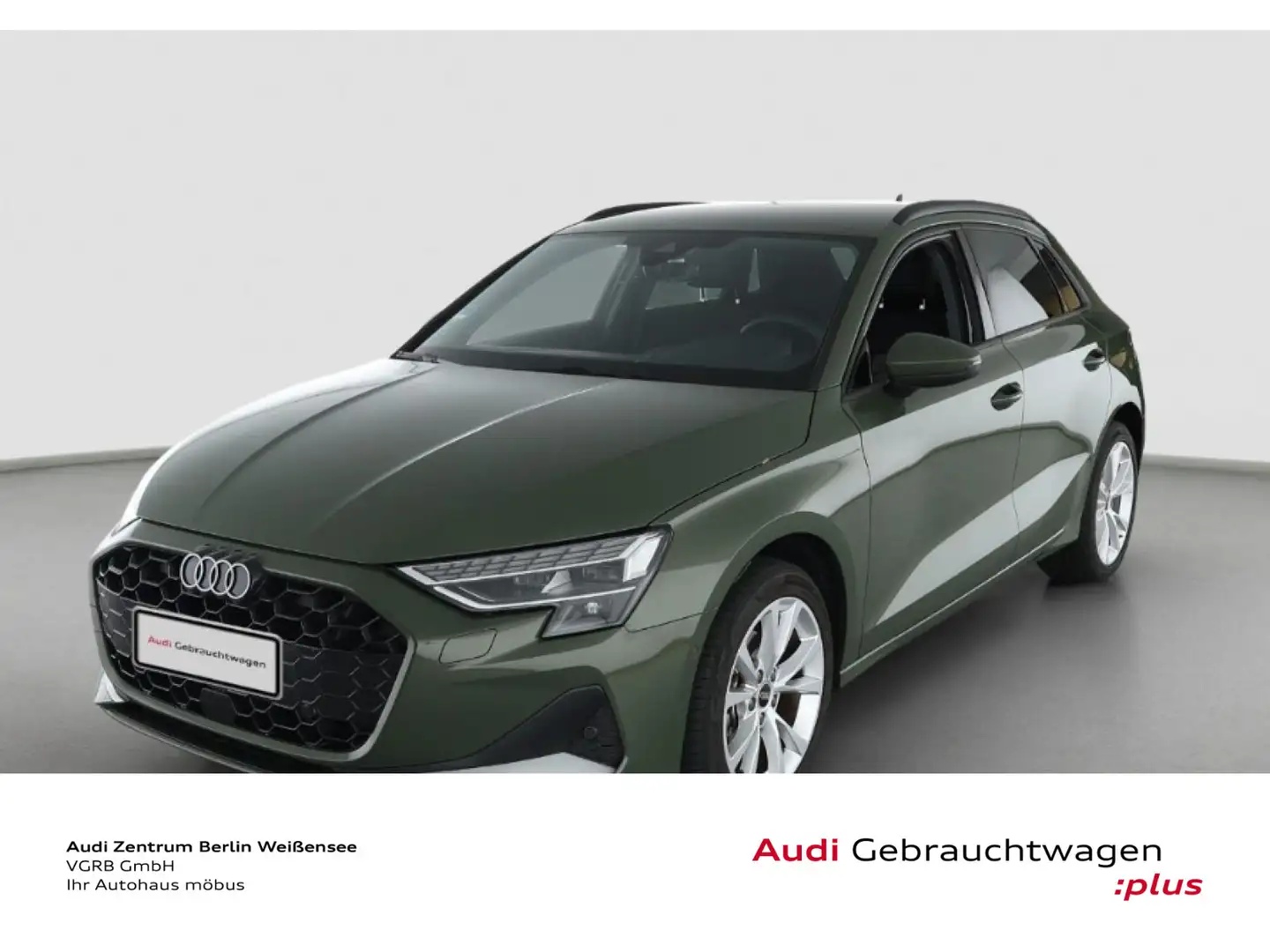 Audi A3 30 TFSI S-TRO*ADVANCED*LED*NAV*GRA* Grün - 2