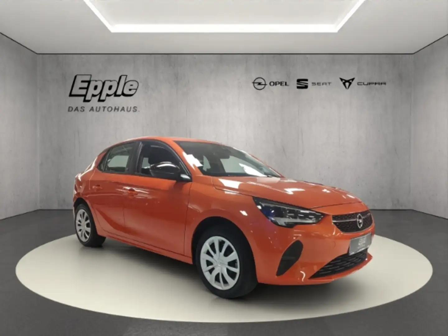 Opel Corsa-e Edition 11 kw On-Board LED 180°Kamera PDC hinten Orange - 1