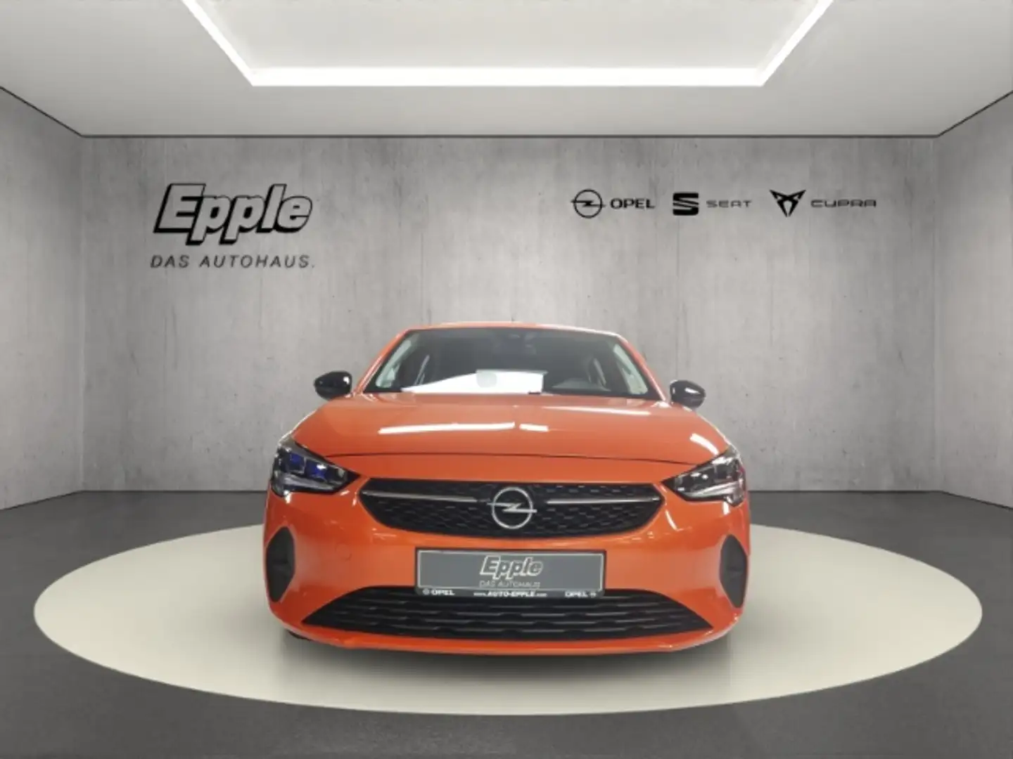 Opel Corsa-e Edition 11 kw On-Board LED 180°Kamera PDC hinten Orange - 2