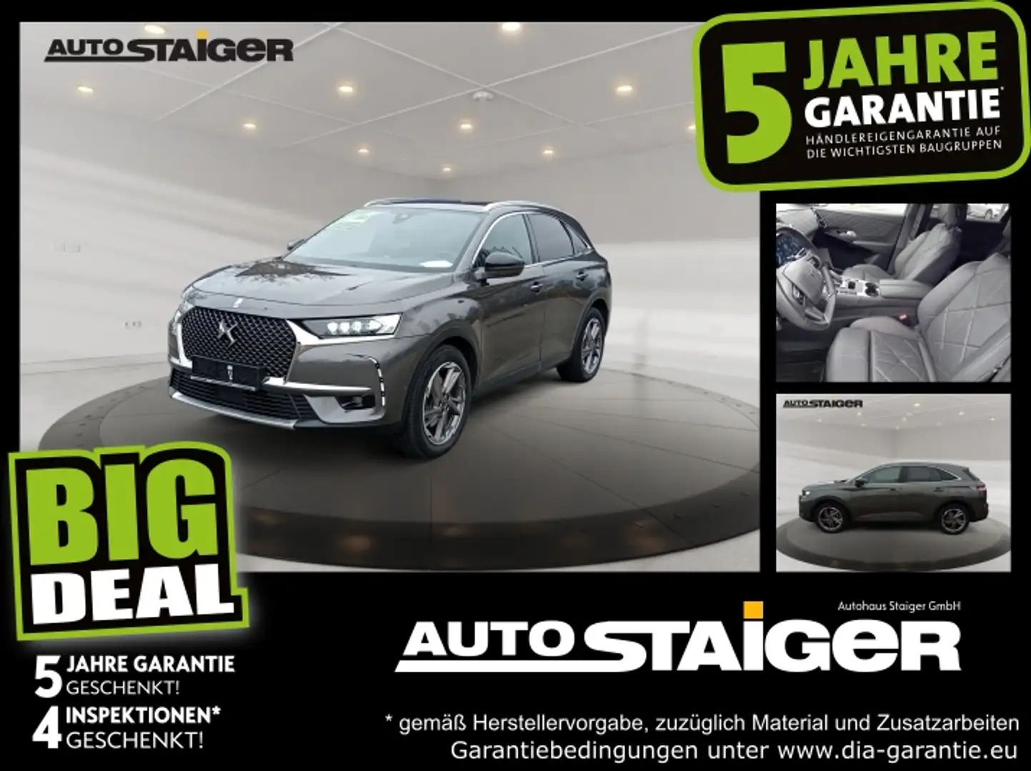 DS Automobiles DS 7 Crossback DS7 Crossback E-Tense Rivoli Navi*Leder Gri - 1