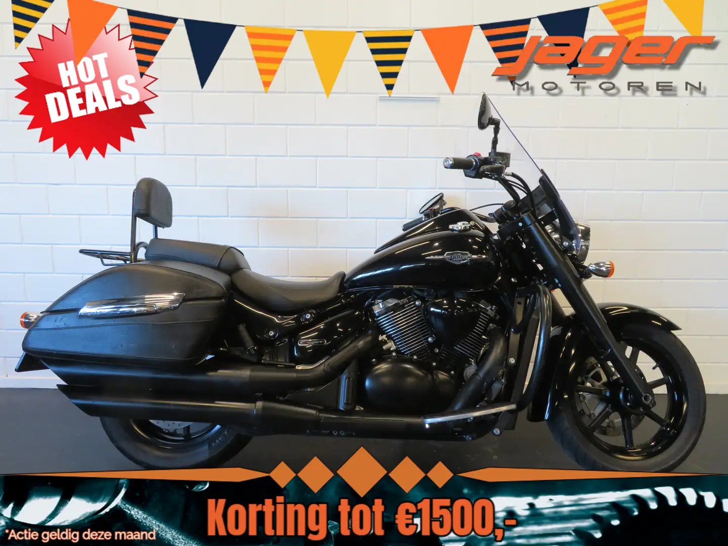 Suzuki VL 1500 LC INTRUDER FULL! Zwart - 1