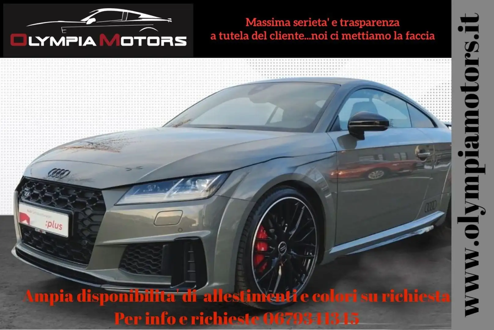 Audi TTS COMPETITION VIRTUAL NAVI LED MATRIX 20' B&O PELLE Grigio - 1