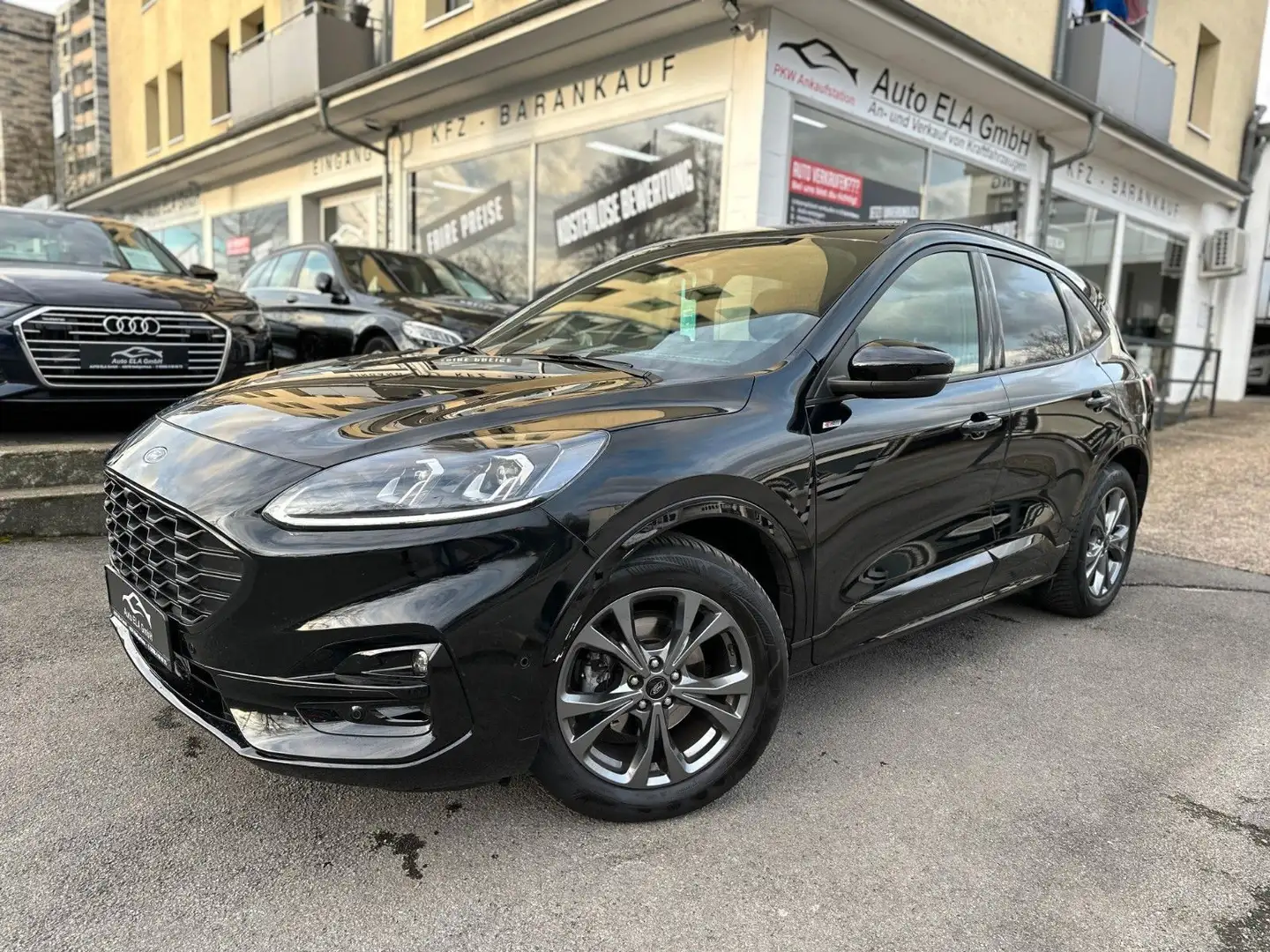 Ford Kuga ST-Line X 1.Hand|AHK|Head-Up|Kamera|Leder Negro - 1