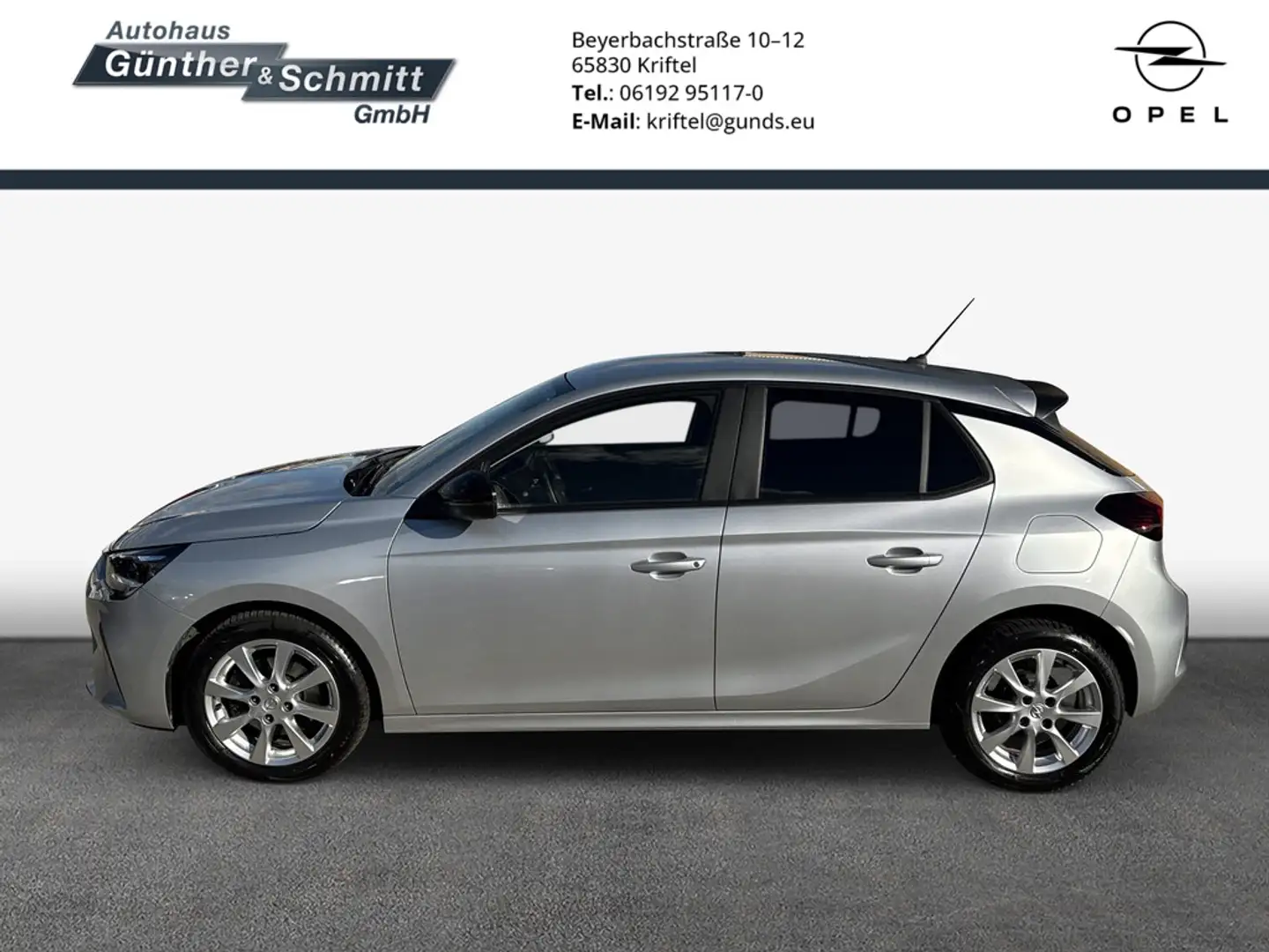 Opel Corsa F 1.2 Edition PDC SHZ KAMERA NAVI LED Silber - 1