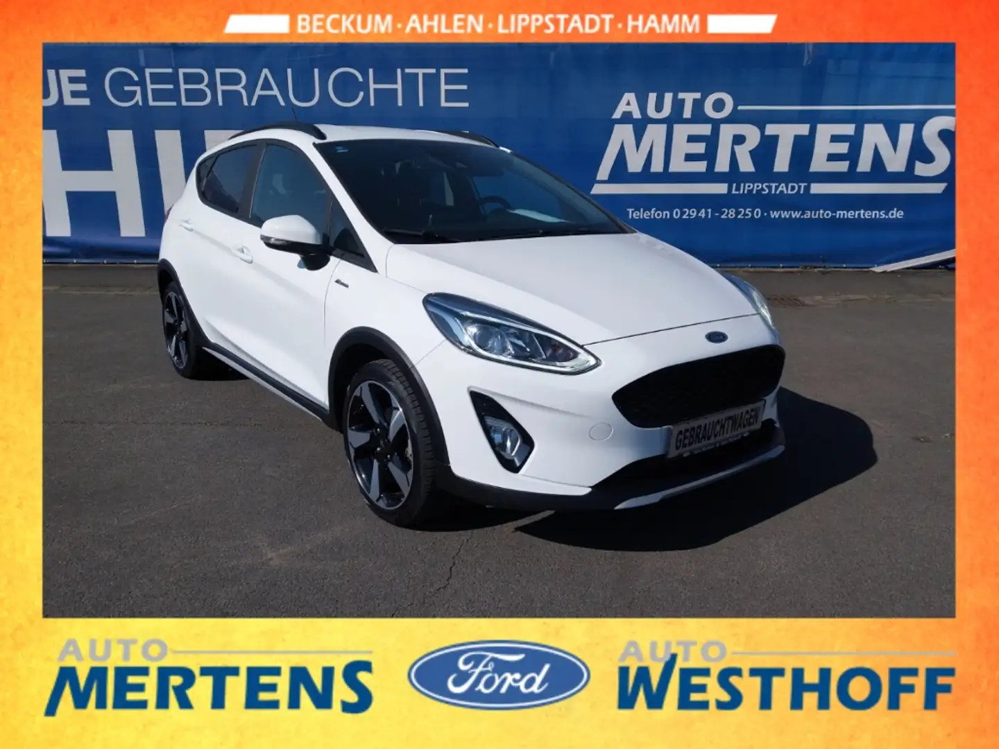 Ford Fiesta Active 1.0 EcoBoost EU6d Weiß - 2