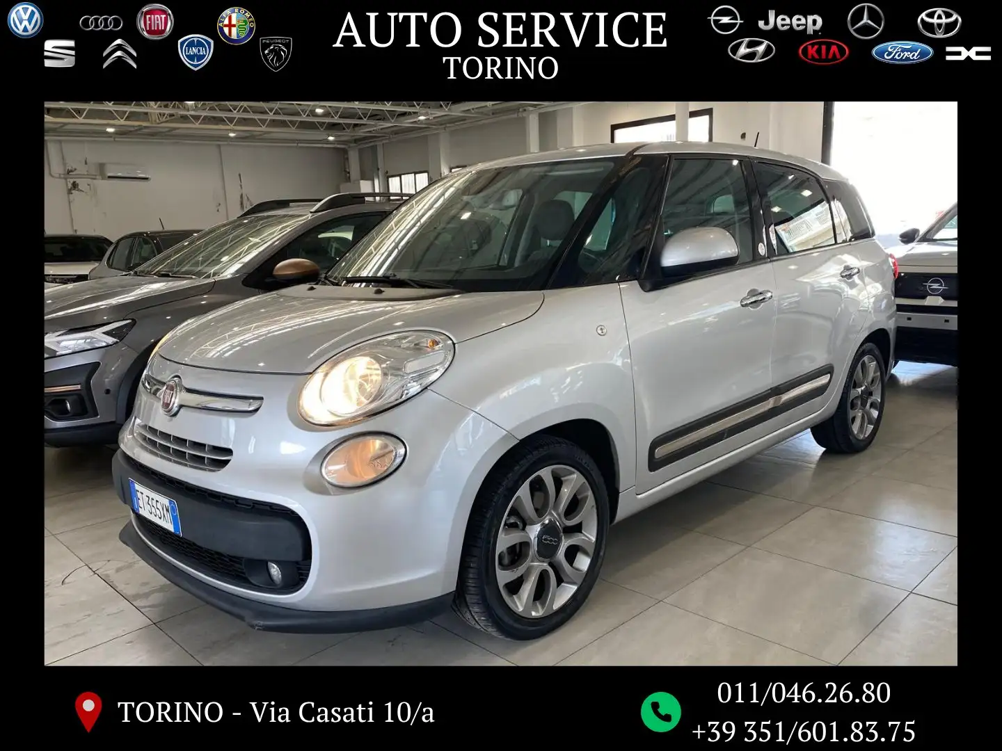Fiat 500L 500L Living Living 1.6 mjt Lounge 105cv Grigio - 1