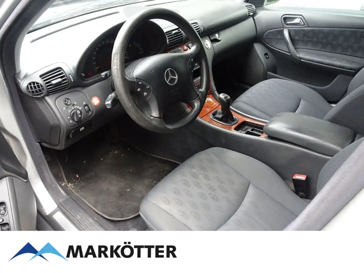 Mercedes-Benz C 180 Kompressor/TÜV 03.2027/2. Hand/ Argent - 2