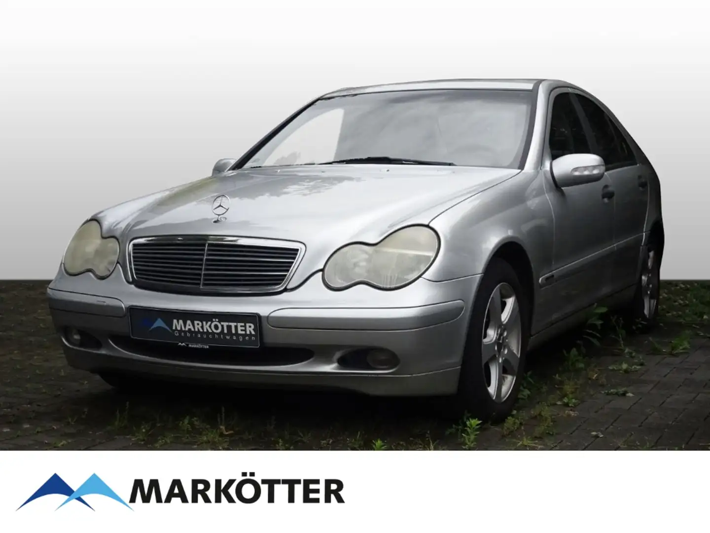 Mercedes-Benz C 180 Kompressor/TÜV 03.2027/2. Hand/ Argent - 1