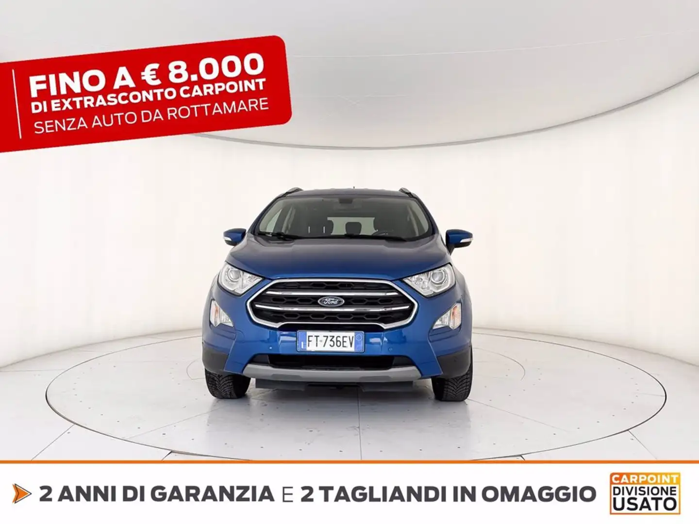 Ford EcoSport 1.5 ecoblue plus s&s 100cv my19 Blu/Azzurro - 2