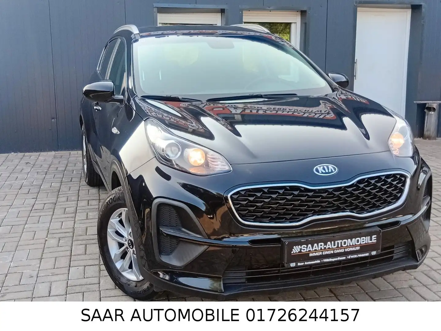 Kia Sportage 1.6 GDI Edition 7 2WD/KLIMAANLAGE/EURO6 Noir - 1