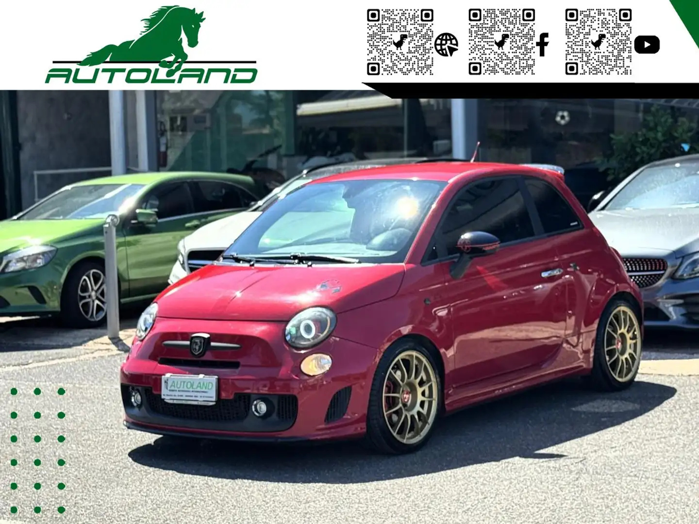 Abarth 500 1.4 Turbo T-Jet 200Cv Maniacale crvena - 1