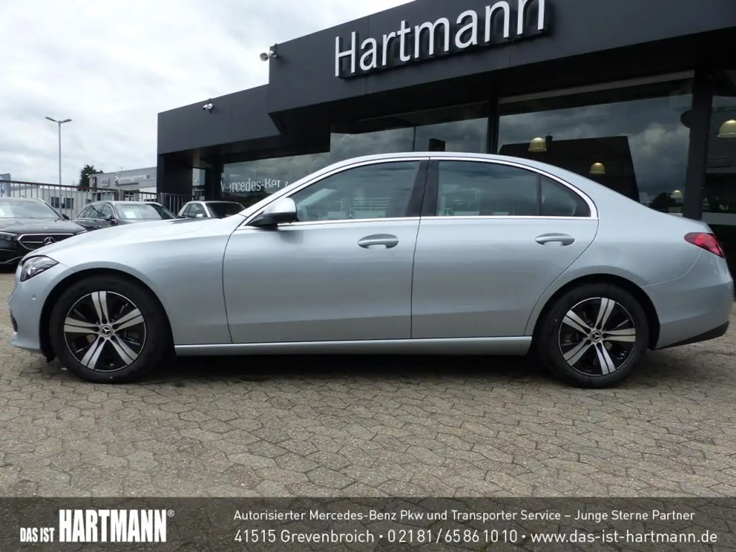 Mercedes-Benz C 200 AVANTGARDE+MBUX+NAVI+RF-KAMERA+CARPLAY+LED Argintiu - 2
