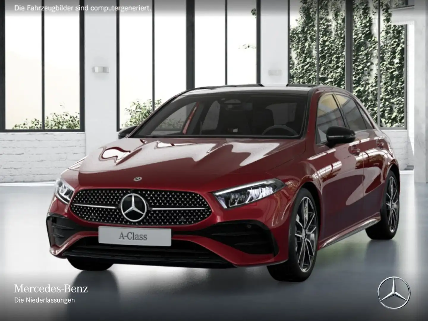 Mercedes-Benz A 180 AMG+NIGHT+PANO+AHK+LED+KAMERA+7G Rosso - 2