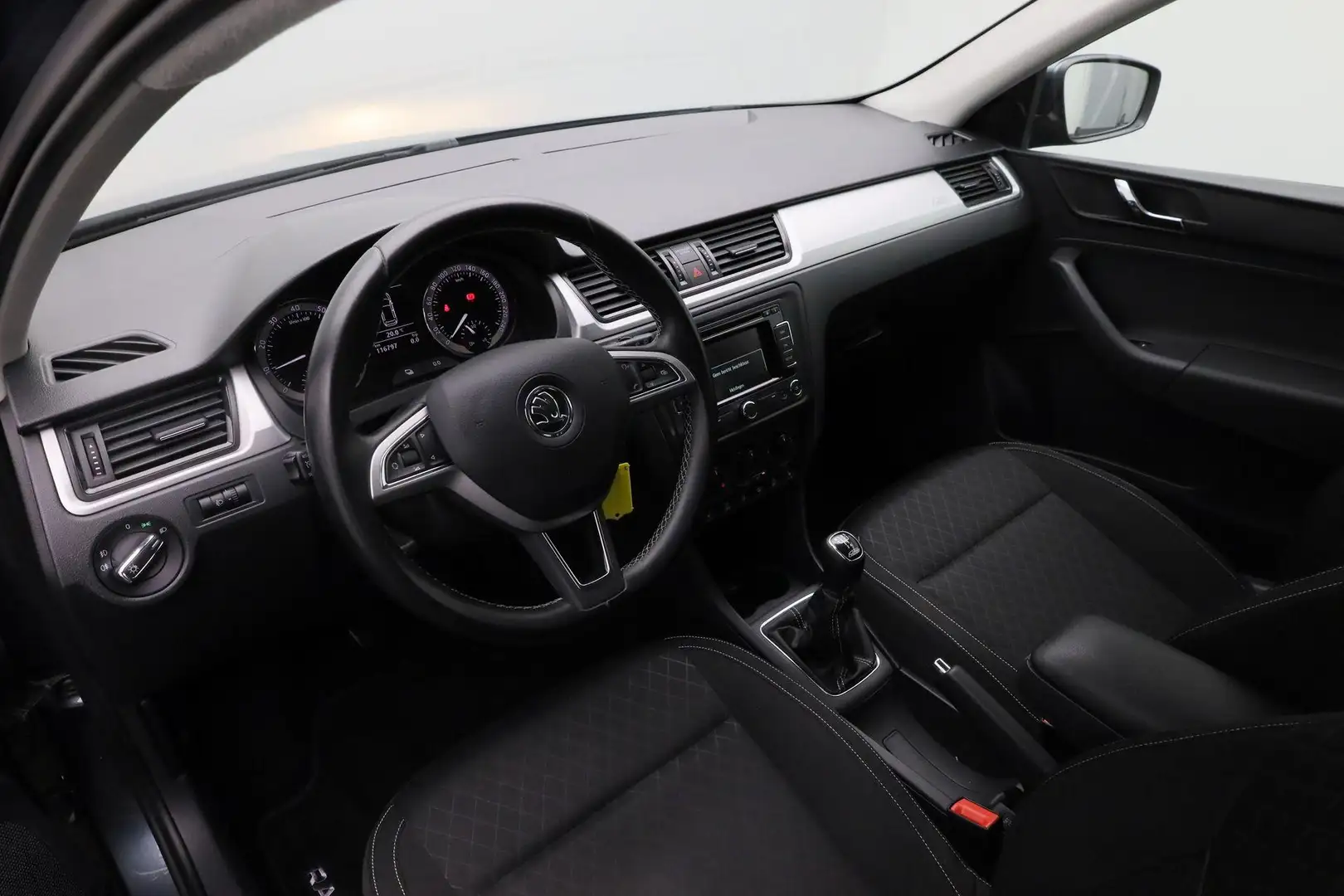 Skoda Rapid/Spaceback 1.2 TSI 86 pk Greentech Ambition | Navigatie | Sto Grijs - 2