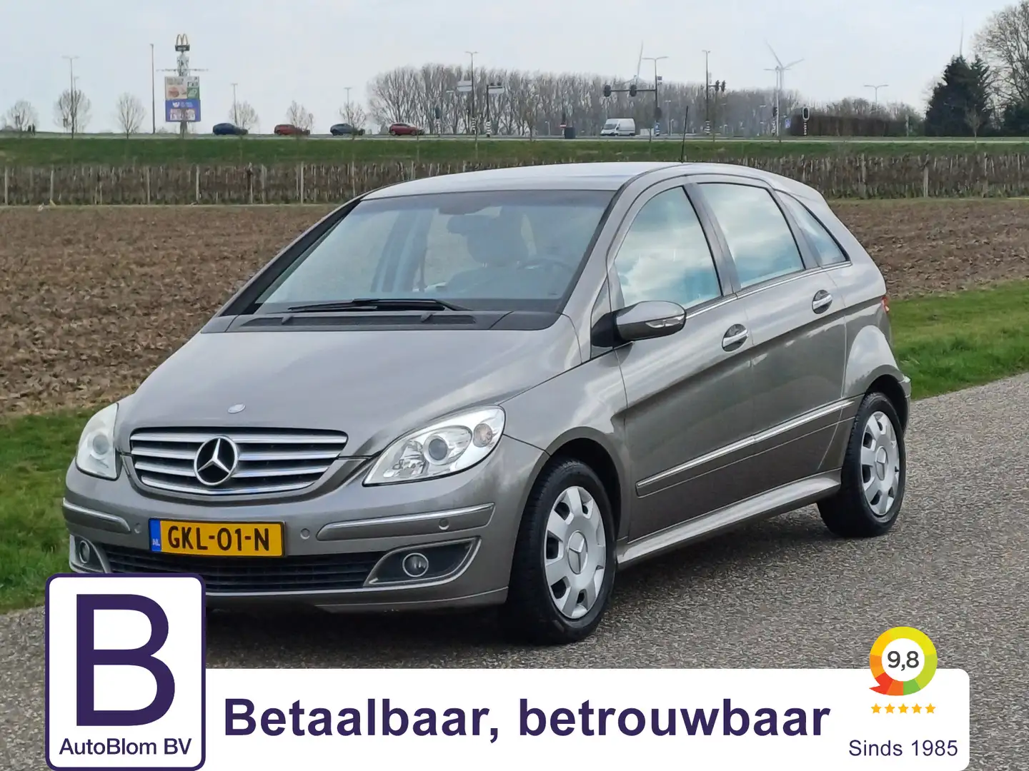 Mercedes-Benz B 200 -klasse Classic /Lage KM !/Parkhulp V+A/Airco/Blue Gris - 1