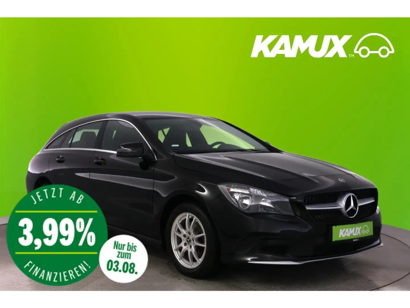 Mercedes-Benz CLA 180 Navi+2xPDC+SHZ+Klima+ Zwart - 1