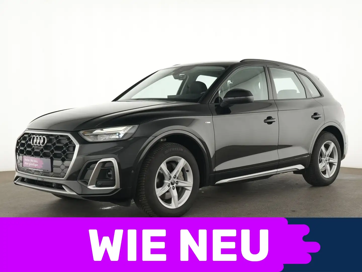 Audi Q5 S-Line Tempomat|Kamera|Klimaautomatik|SHZ|LED Schwarz - 1