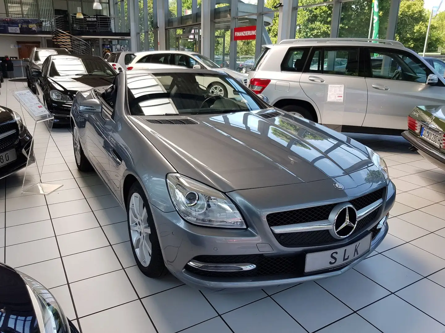 Mercedes-Benz SLK 200 ROADSTER AIRCARF NAVI SHZ PTS 6-GANG Grijs - 2