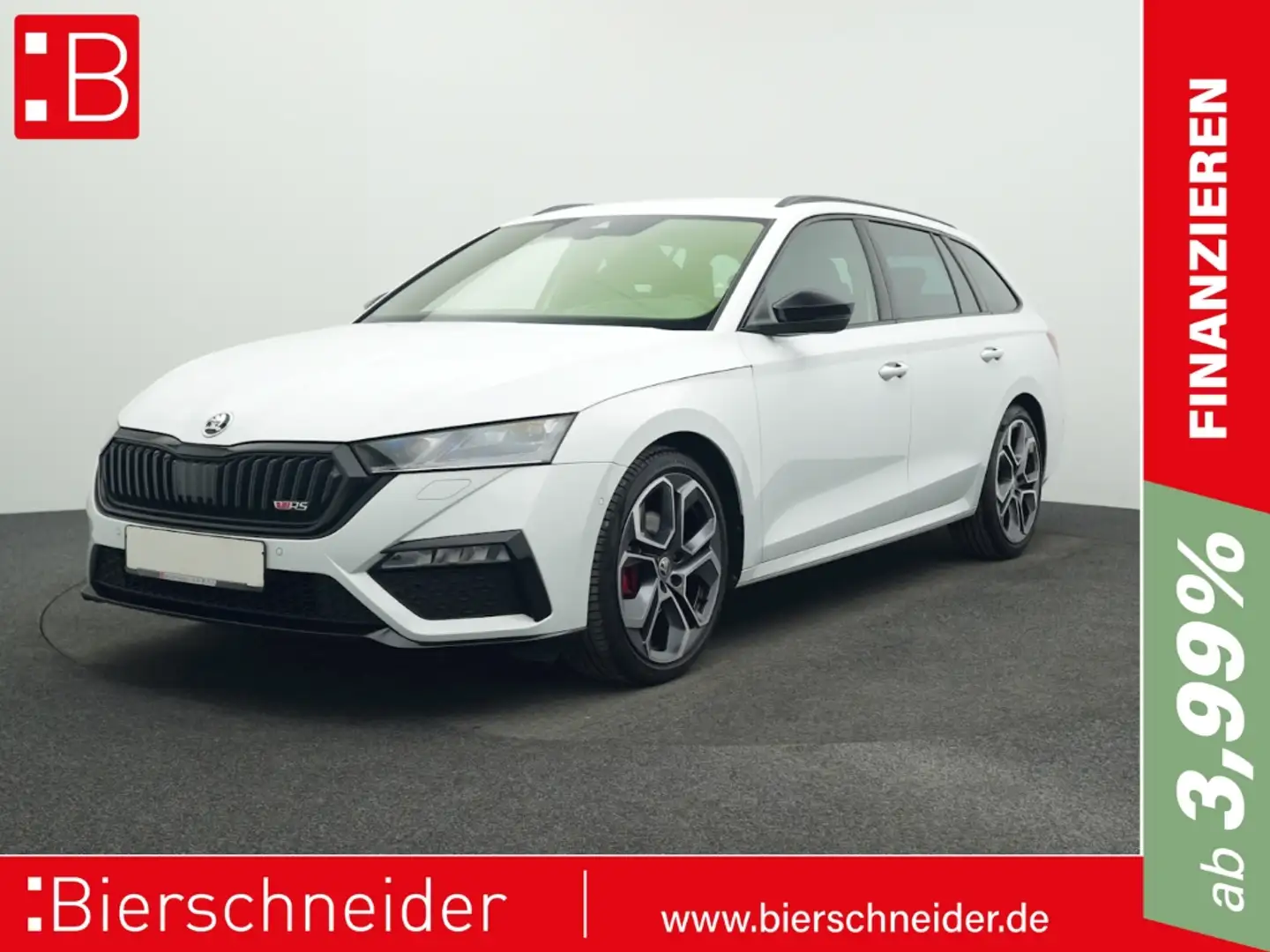 Skoda Octavia Combi 2.0 TDI DSG RS AHK KAMERA HuD TRAVEL Weiß - 1