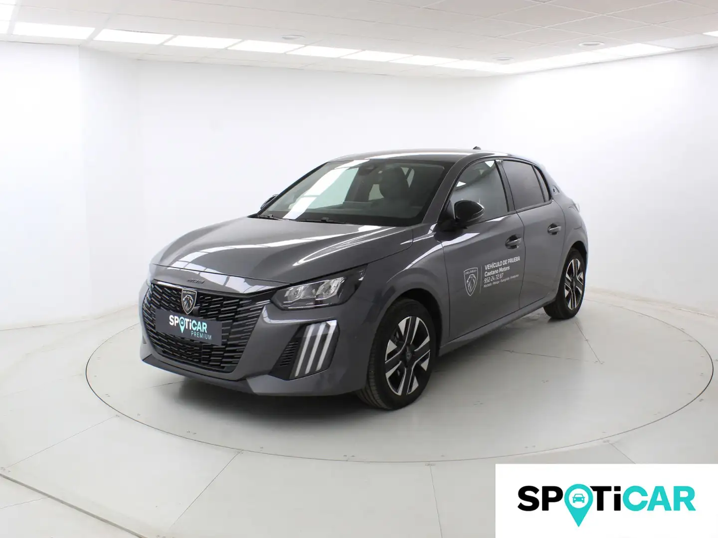 Peugeot 208 Allure Eléctrico 136 Gris - 2