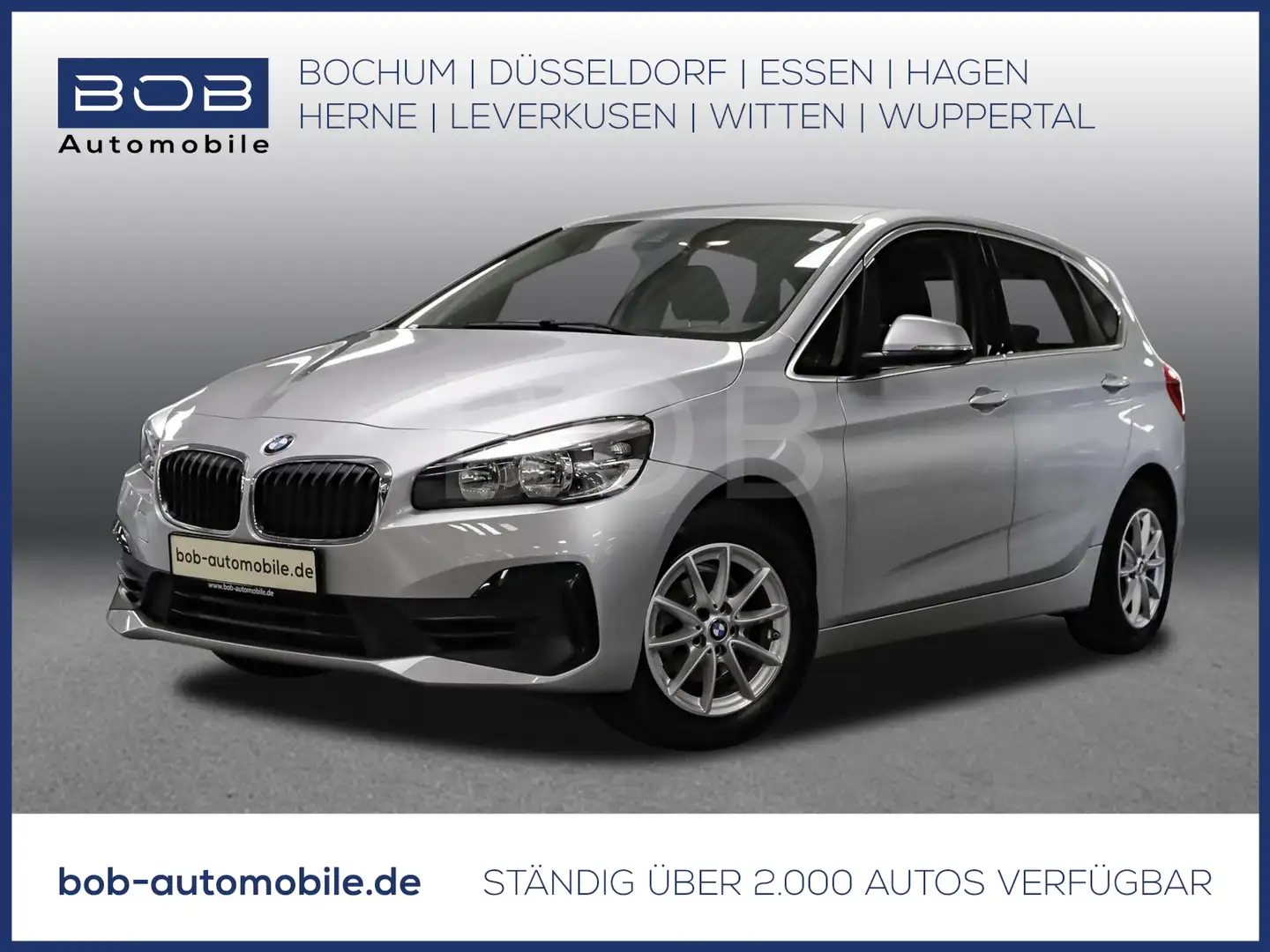 BMW 216 2er Active Tourer Advantage KLIMA PDC Silber - 1