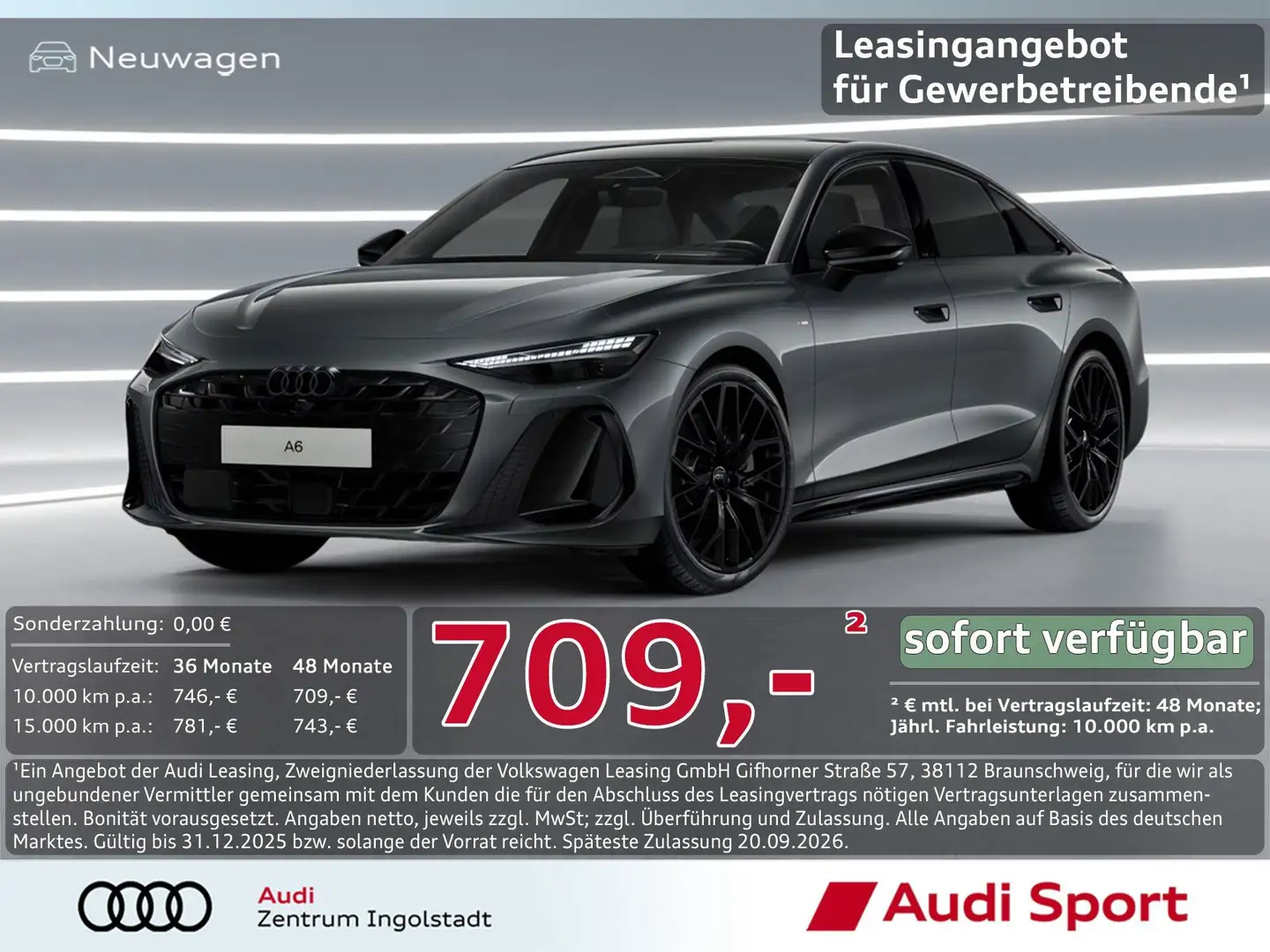 Audi A6 Limousine TDI quattro S tronic UPE 89.785,- Grau - 1