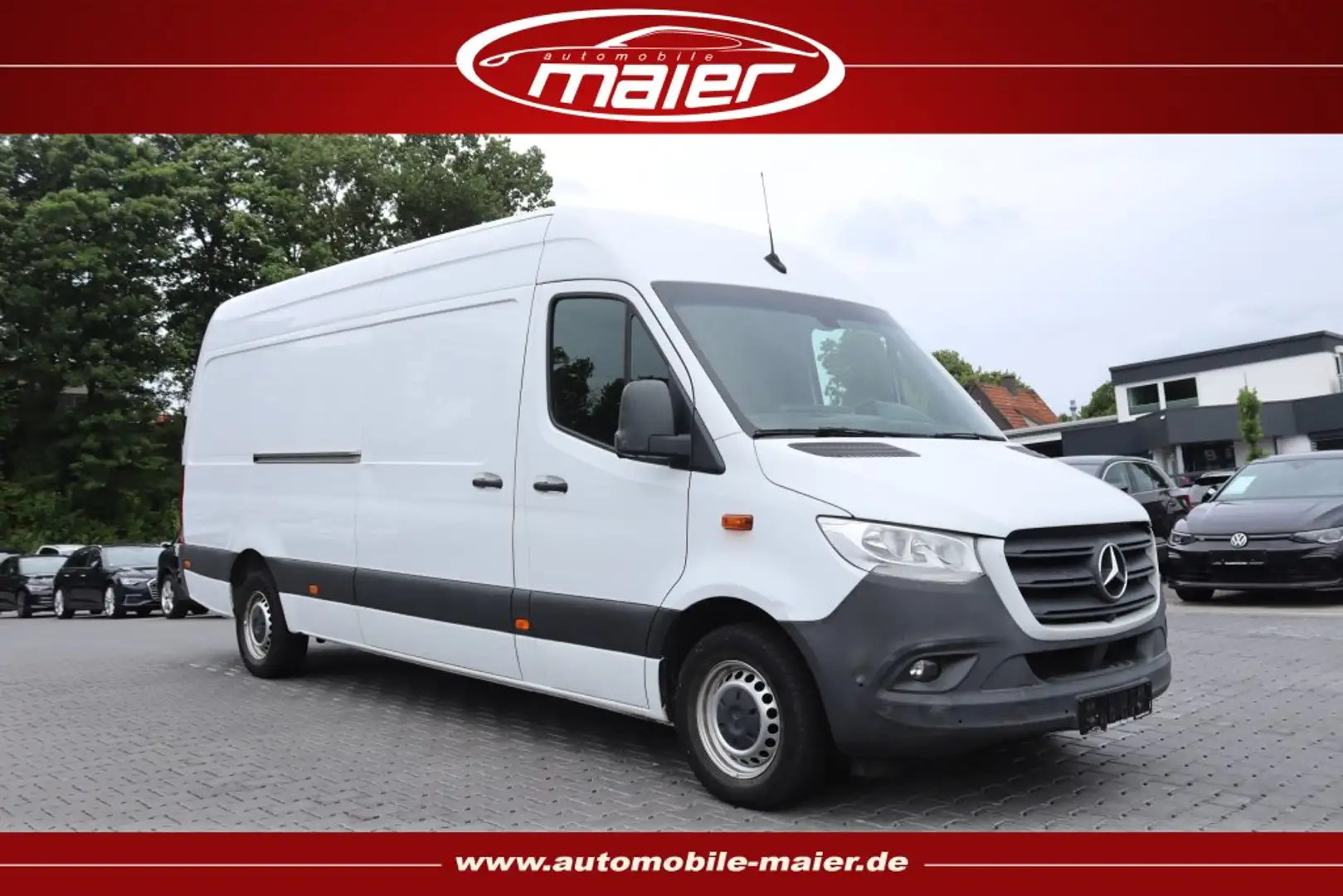 Mercedes-Benz Sprinter 316 CDI Hoch, Lang-AHK-360°-NAVI-TEMP.- White - 1