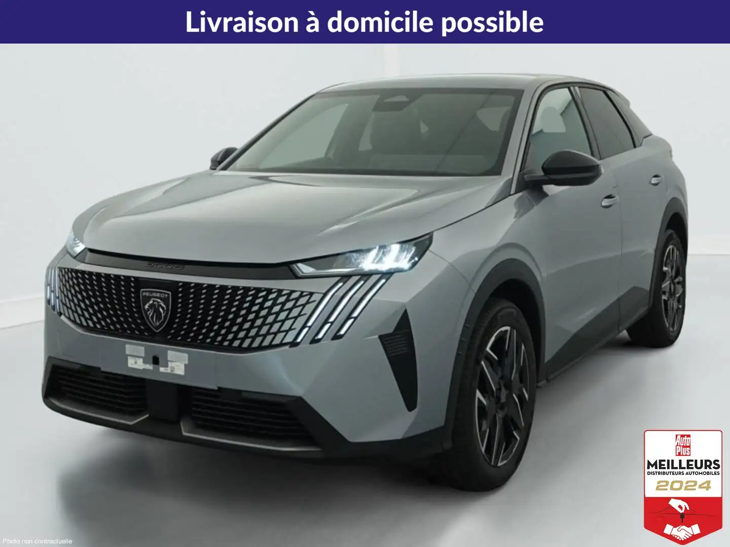 Peugeot 3008 Hybrid 145 e-DCS6 Allure Blanc - 1
