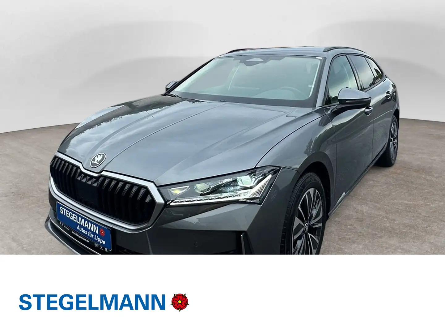 Skoda Superb Combi 2.0 TDI DSG Selection Facelift *AHK Grau - 1