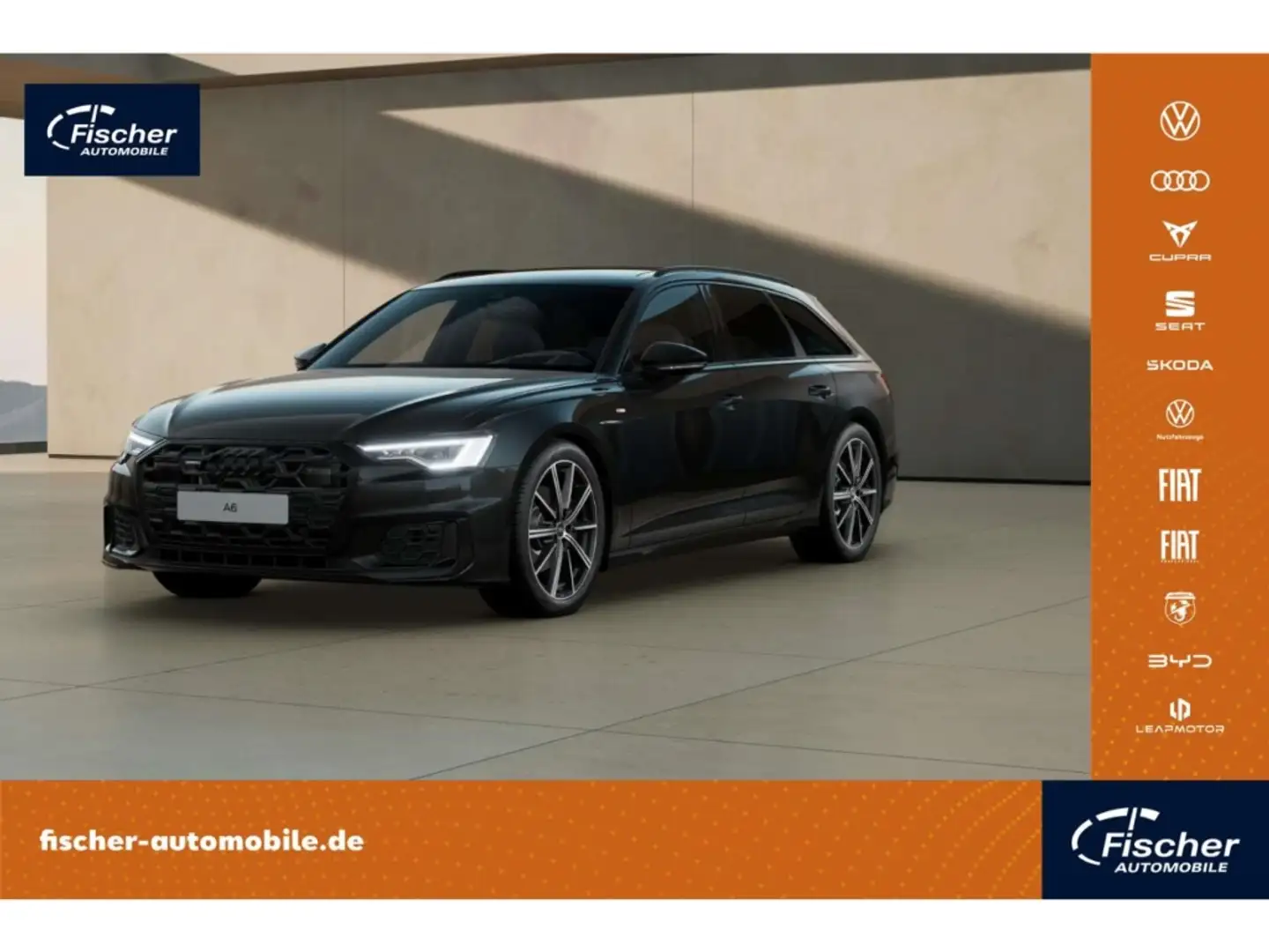 Audi A6 Avant 45 TDI quattro S line Schwarz - 1