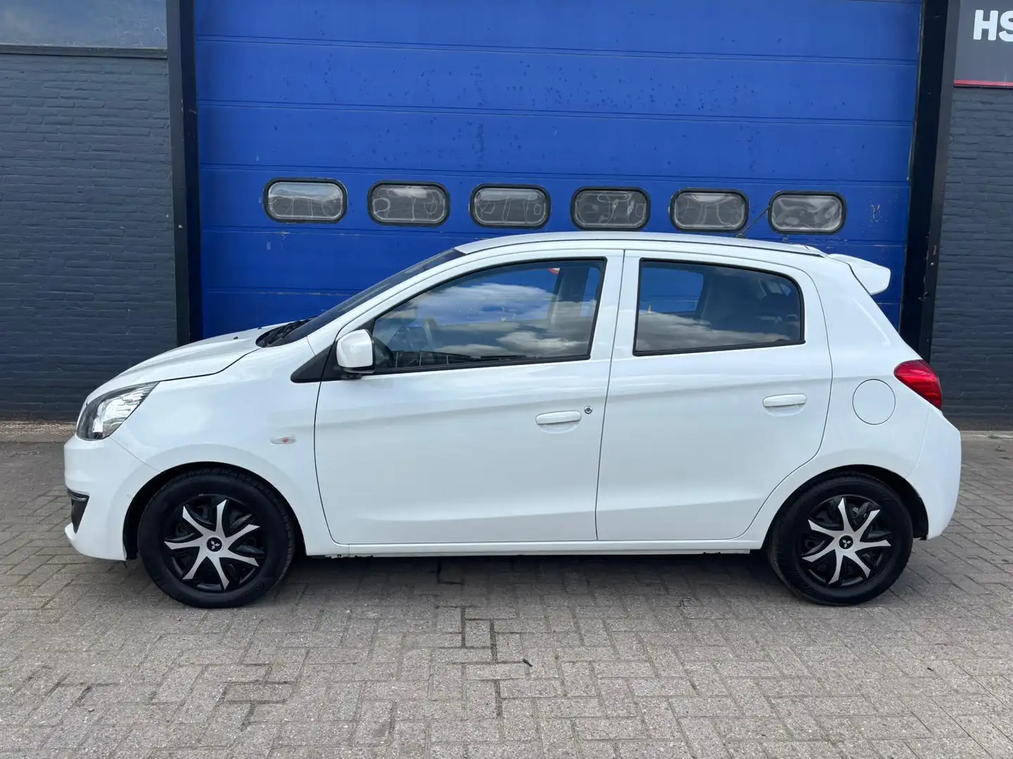Mitsubishi Space Star 1.0 Cool+ startstop,lage km, airco Wit - 2