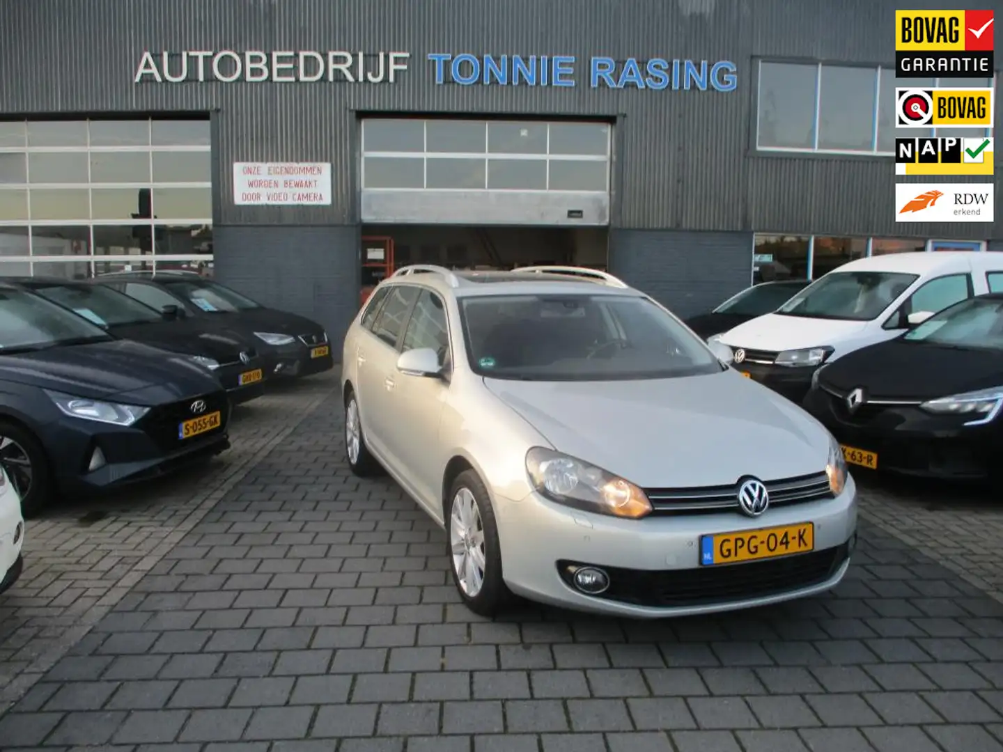 Volkswagen Golf Variant 2.0 TDI Highline,panorama dak,navi Grijs - 1