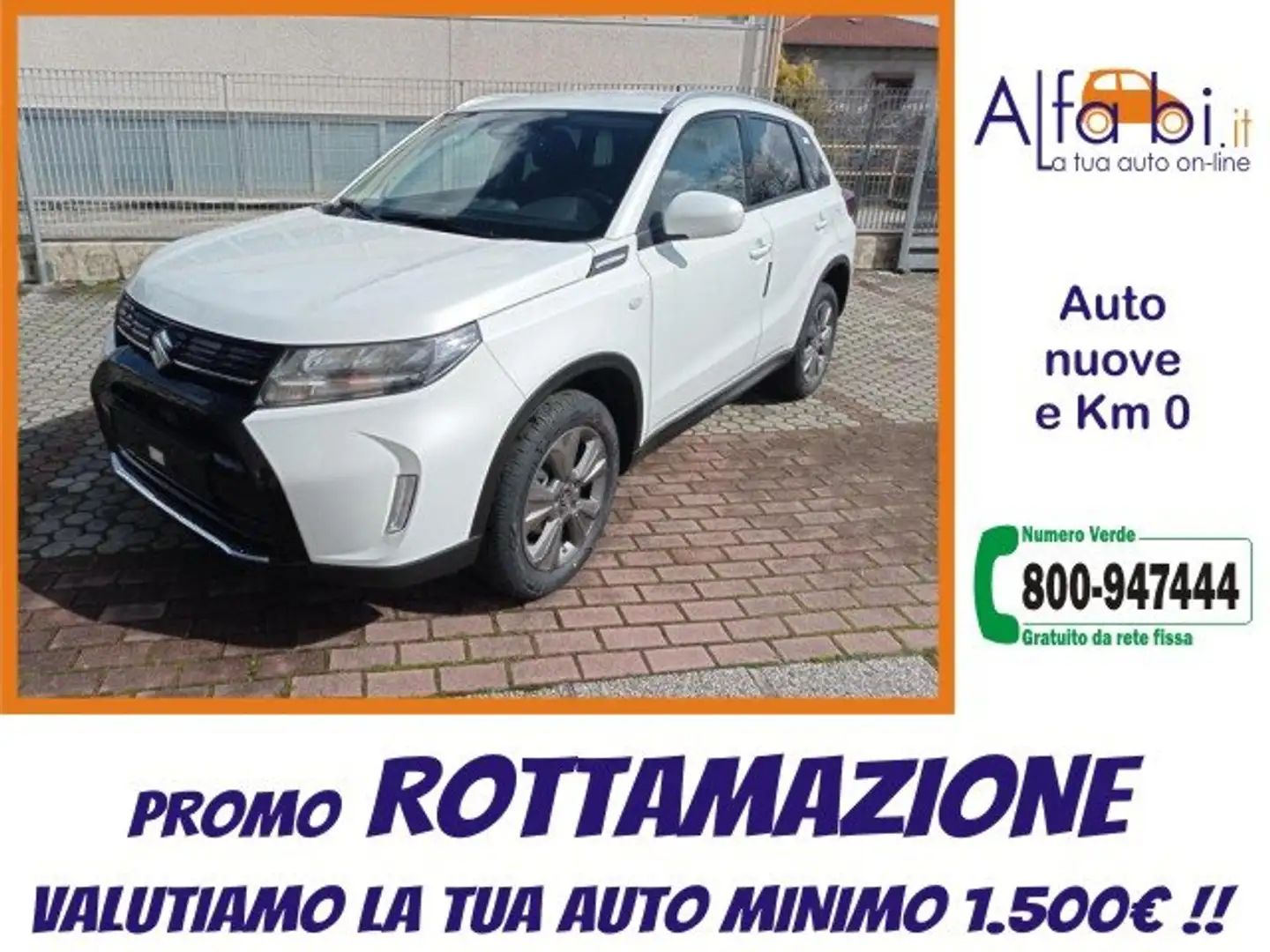Suzuki Vitara 1.4 129CV Hybrid 2WD Man. Cool+ Bianco - 1
