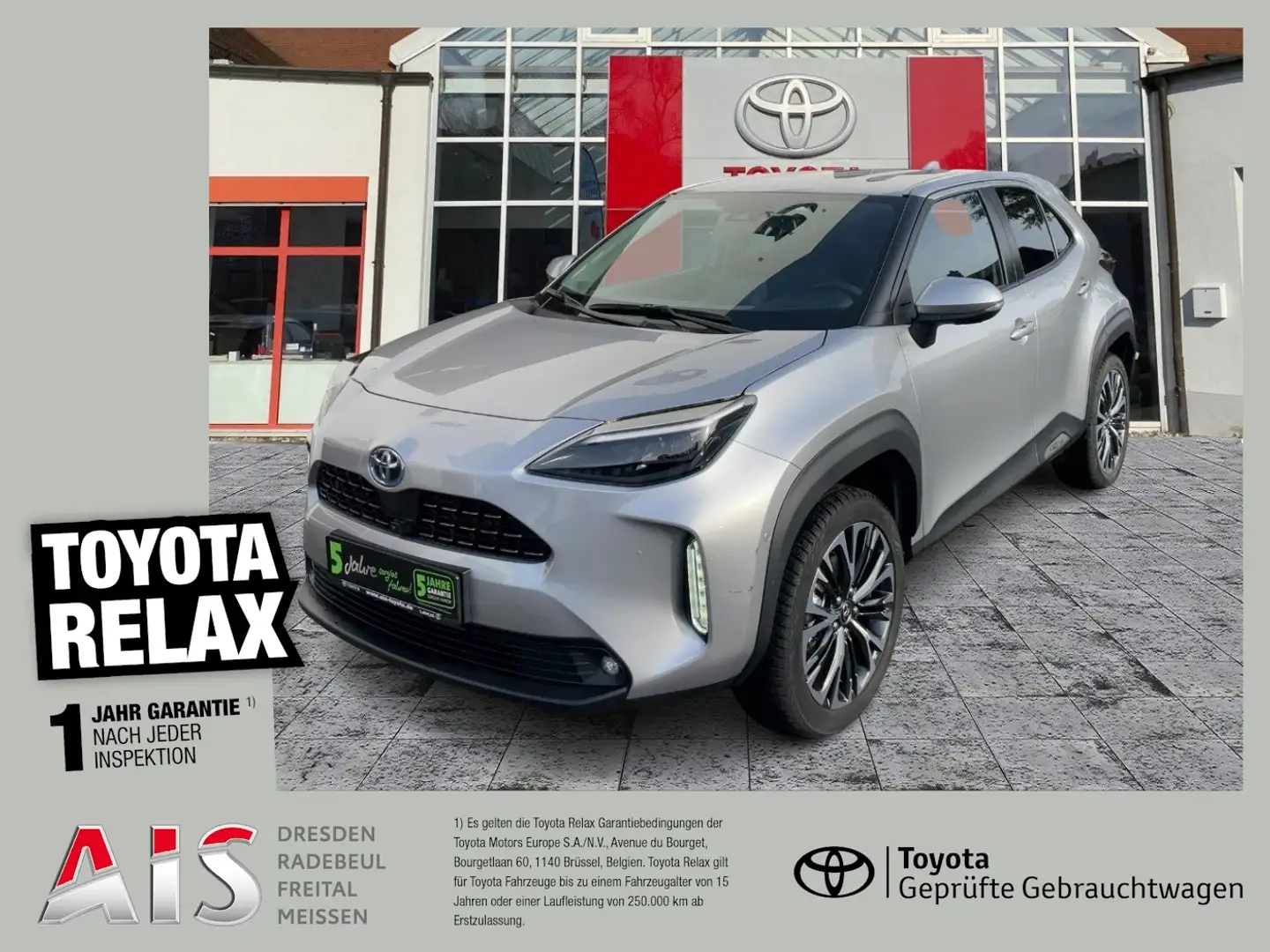 Toyota Yaris Cross 1.5 E FWD Elegant ACC+LED+Navi+SHZ Argento - 1