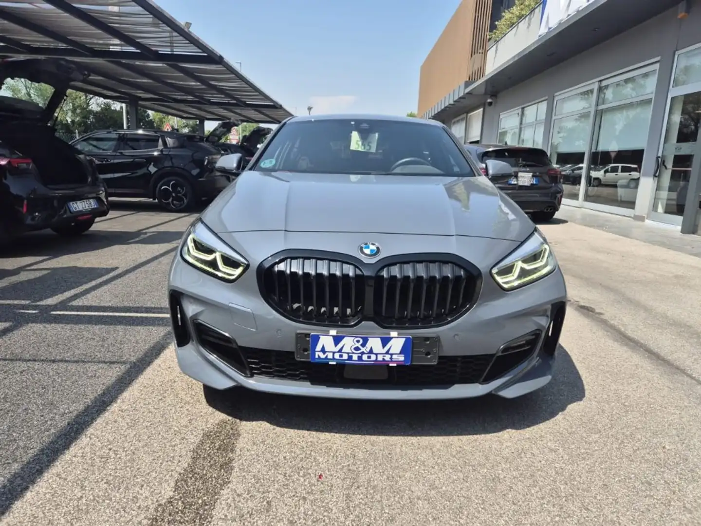 BMW 118 d 5p. Msport auto #BLACK PACK Grigio - 2