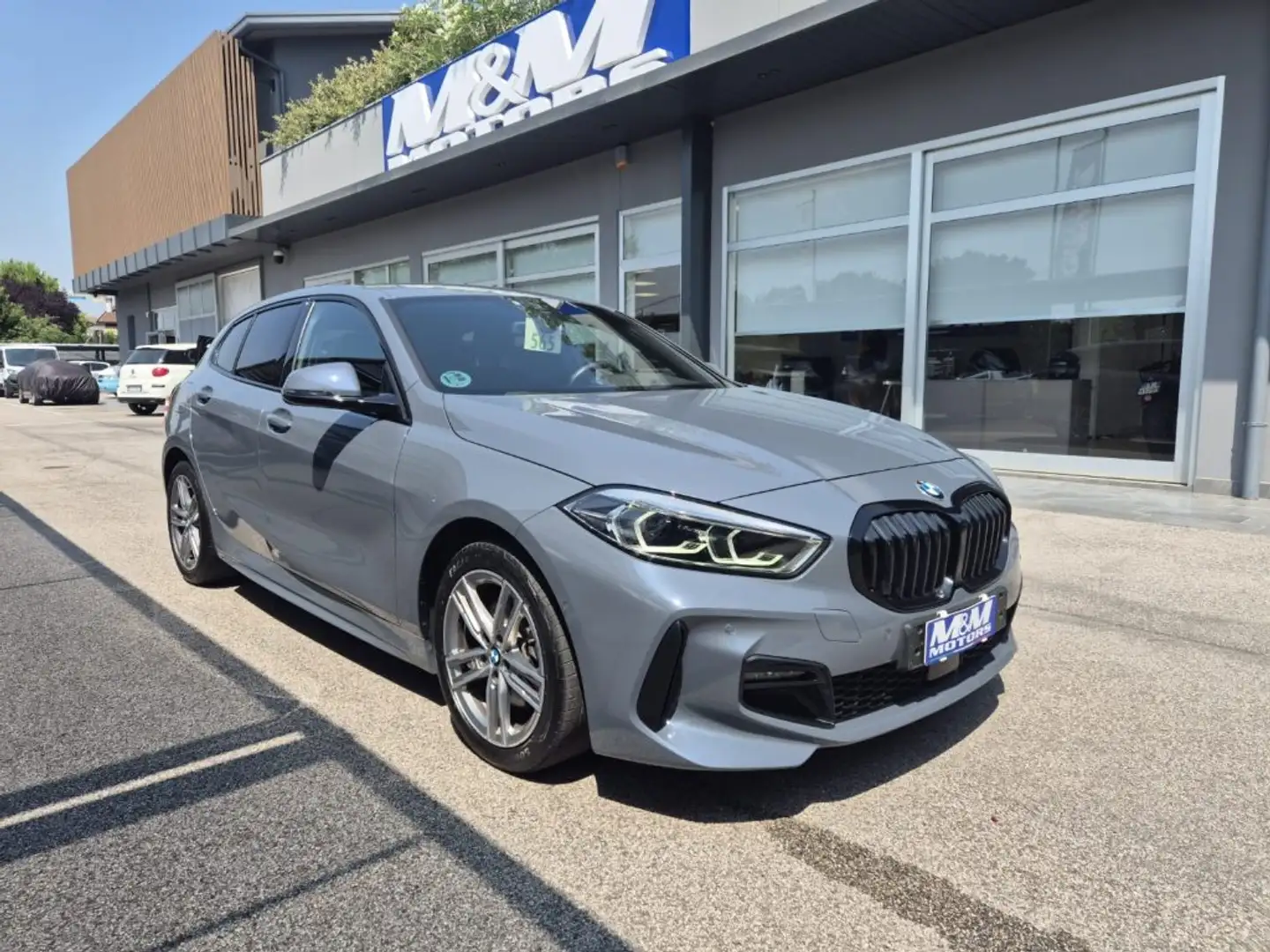 BMW 118 d 5p. Msport auto #BLACK PACK Grigio - 1