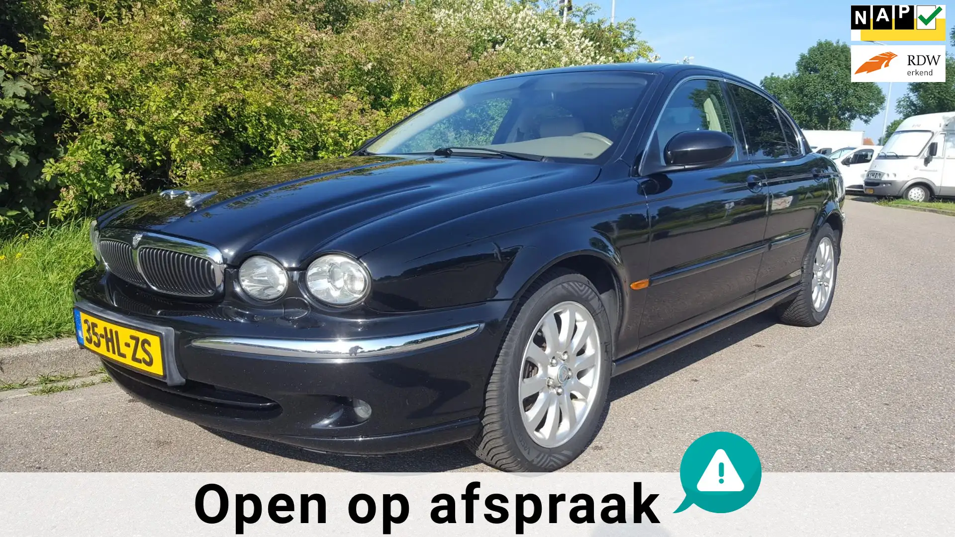 Jaguar X-Type 2.5 V6 Executive in Excellent mooie conditie NL Au Negru - 1