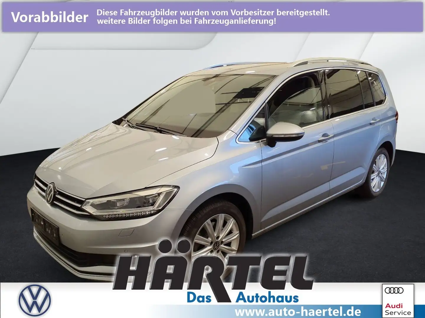 Volkswagen Touran HIGHLINE 2.0 TDI DSG 7-SITZER (+EURO6) Navi Silber - 1